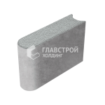 Бордюрный камень БРШ 50.20.8, серый на камне