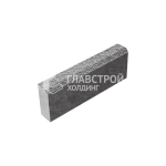 Бортовой камень БР 50.20.8, серо-белый с гранитной крошкой