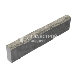 Бордюрный камень  БР 100.20.8, аляска с гранитной крошкой