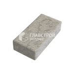 Тротуарная плитка Прямоугольник 10х20х4 см, аляска на камне