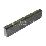 Бордюрный камень  БР 100.20.8, янтарь с гранитной крошкой