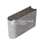 Бортовой камень БРШ 50.20.8, кармен с мраморной крошкой